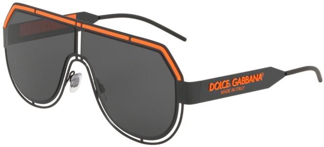 Dolce & GabbanaLOGO DG 2231Matte Black Orange/grey (1106/87 A)
