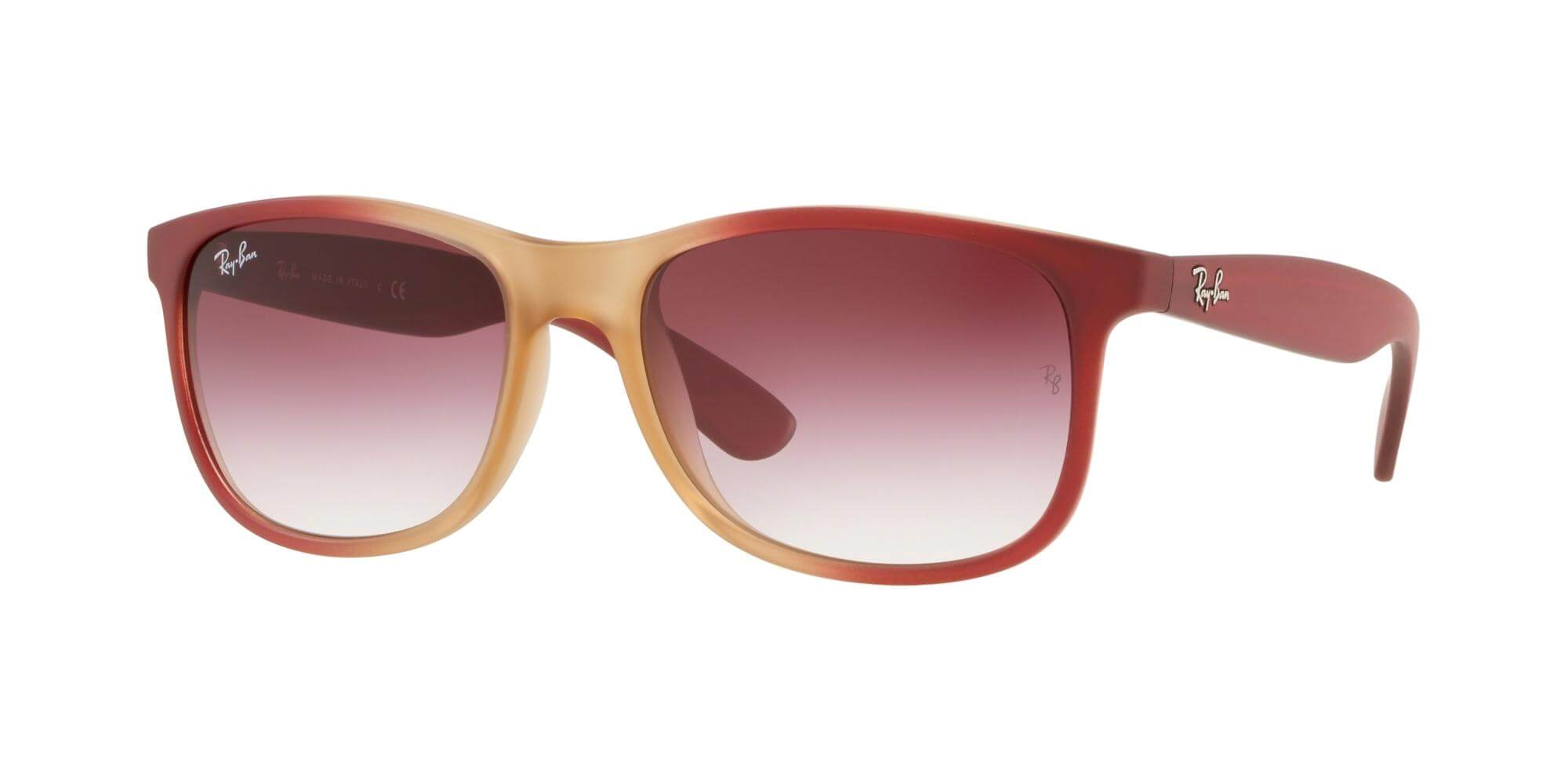 Ray-BanANDY RB 4202Beige Burgundy/violet Shaded (6369/8H)