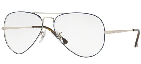 Ray-BanAVIATOR LARGE METAL RX 6489Blue Silver (2970)