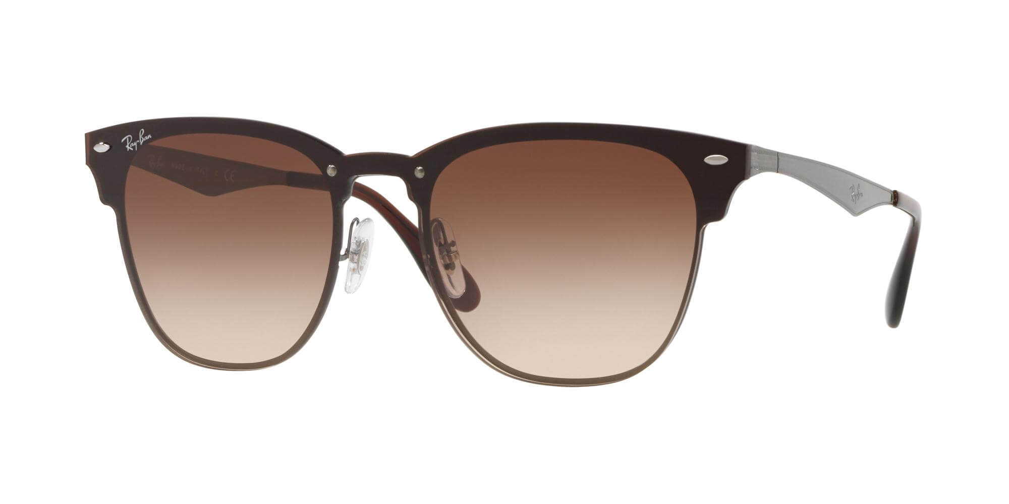 Ray-BanBLAZE CLUBMASTER RB 3576NRuthenium/brown Shaded (041/13 A)