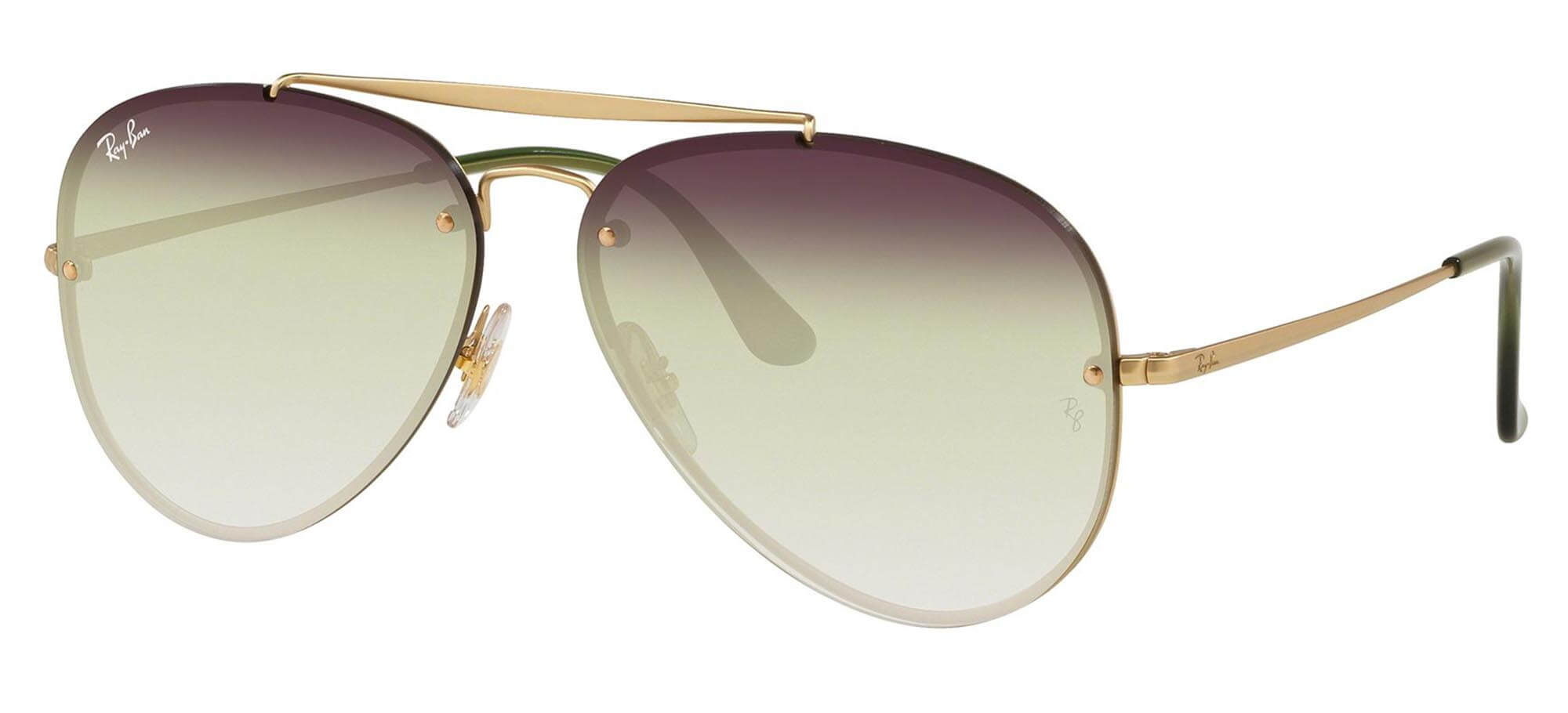 Ray-BanBLAZE LARGE AVIATOR RB 3584NGold/grey Green Shaded (9140/0R)