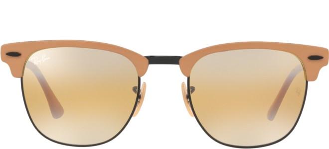 Ray-BanCLUBMASTER METAL RB 3716Black Beige/yellow Grey (9157/AG)