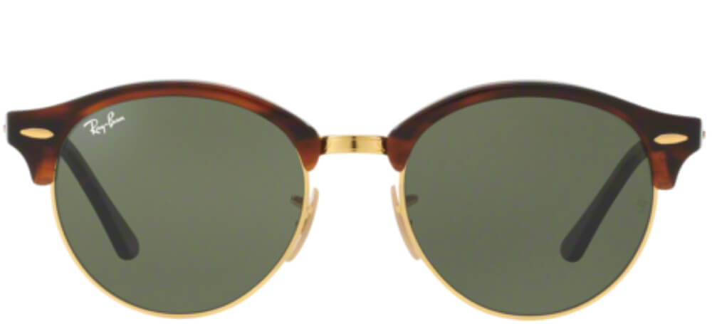 Ray-BanCLUBROUND RB 4246Red Havana/green (990E)