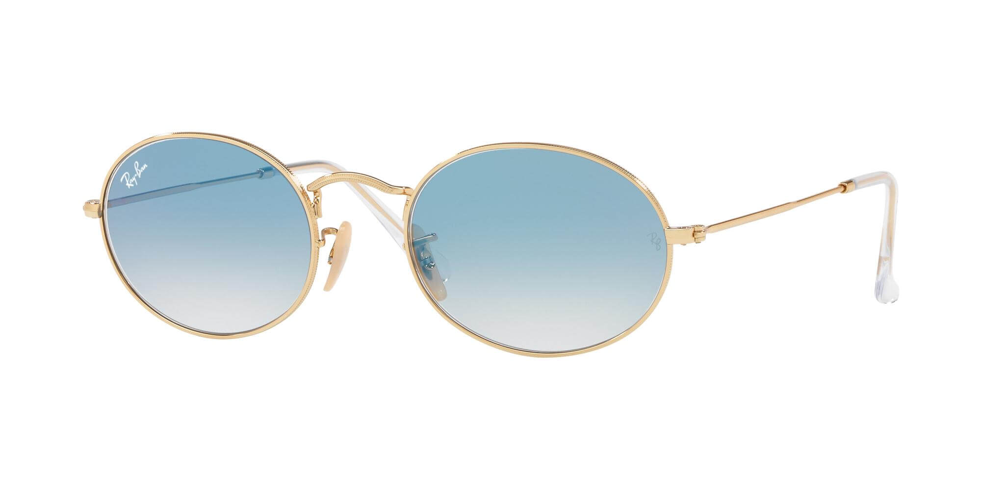 Ray-BanOVAL METAL RB 3547NGold/blue Shaded (001/3F A)