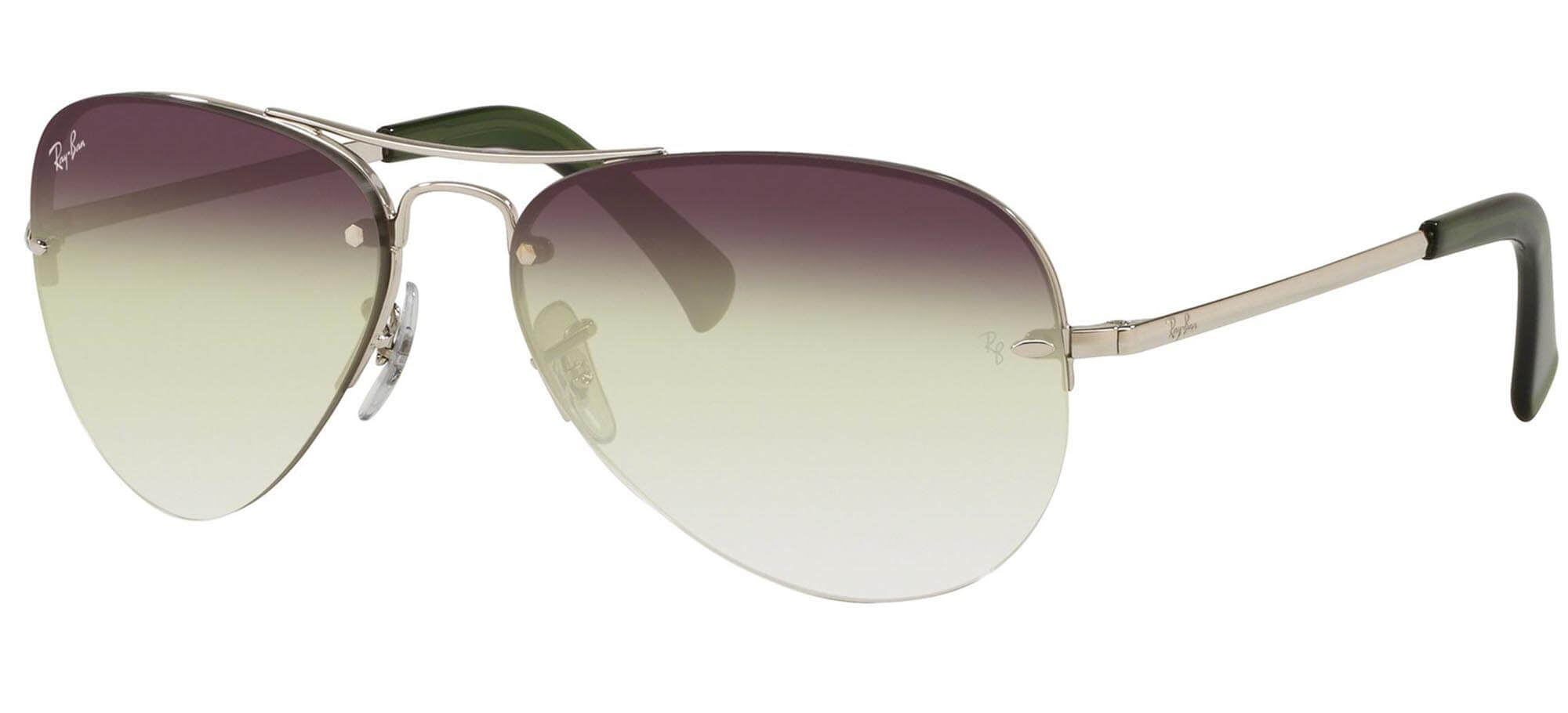 Ray-BanRB 3449Silver/green Shaded (9130/0R)