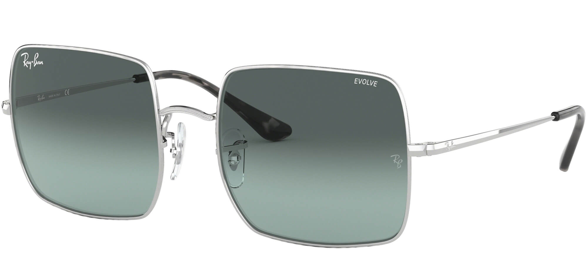 Ray-BanSQUARE RB 1971 EVOLVE LENSESSilver/grey Blue Shaded (9149/AD)