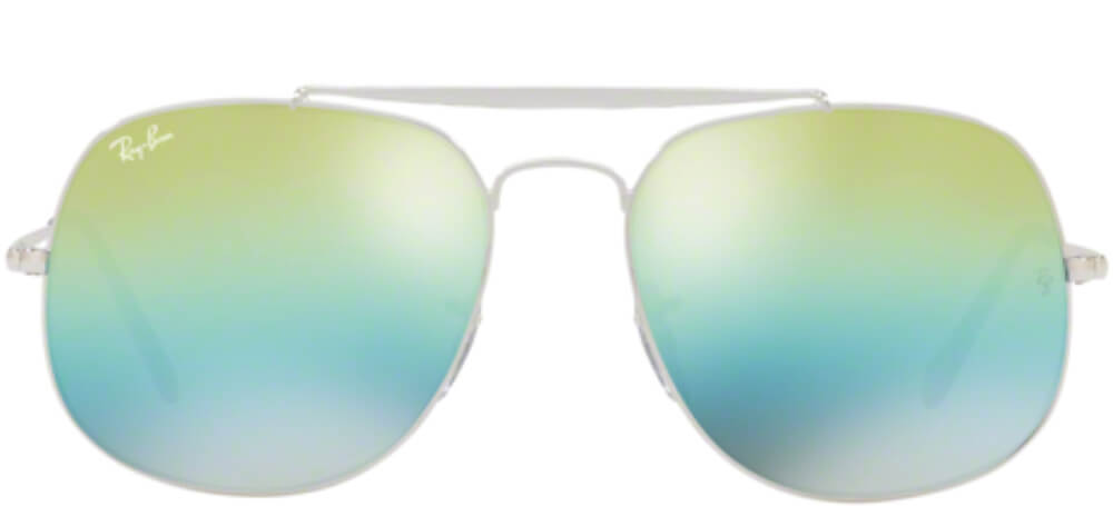 Ray-BanTHE GENERAL RB 3561Silver/green Blue (003/I2)