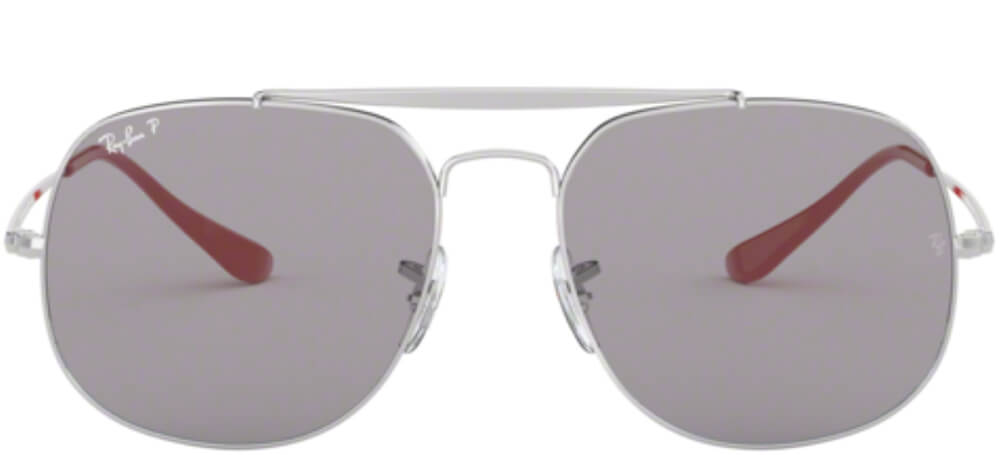 Ray-BanTHE GENERAL RB 3561Silver Red/grey (9108/P2)