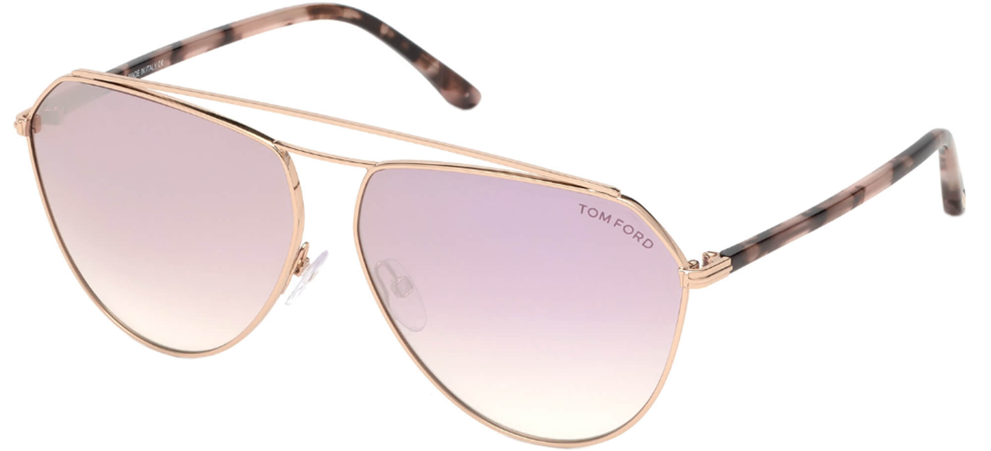 Tom FordBINX FT 0681Rose Gold/red Shaded (28Z E)